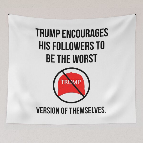 Item preview, Trump brings out the worst in people  designed and sold by Rachel the Artist .
