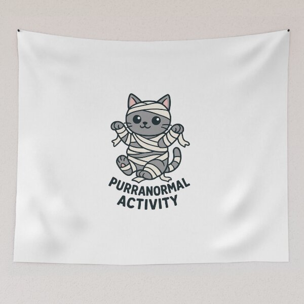 Item preview, Purranormal Activity designed and sold by WhatevrWrksMrch.