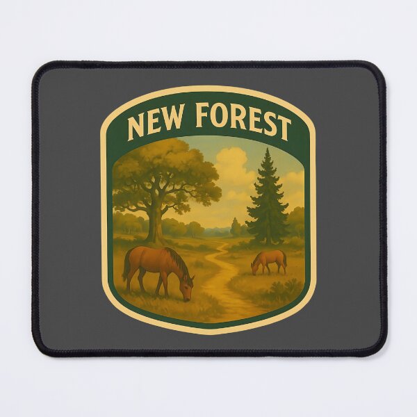 Item preview, Vintage British National Park Poster: New Forest designed and sold by PinUpPizzazz.
