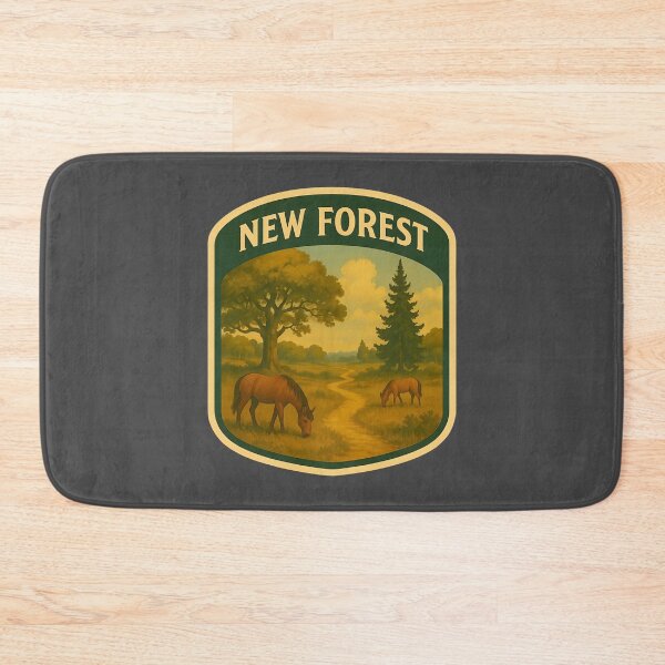 Item preview, Vintage British National Park Poster: New Forest designed and sold by PinUpPizzazz.