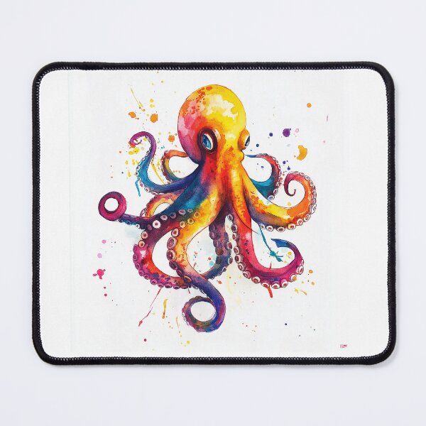 Item preview, Colorful Vibrant Octopus designed and sold by laurashawart.