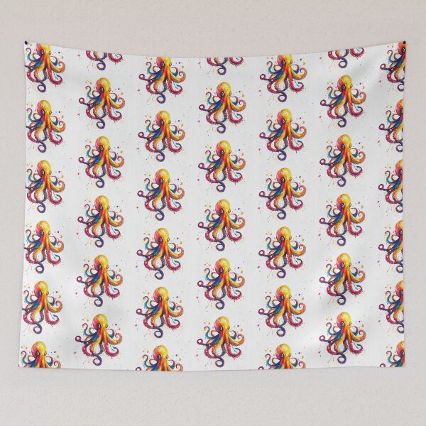 Item preview, Colorful Vibrant Octopus designed and sold by laurashawart.