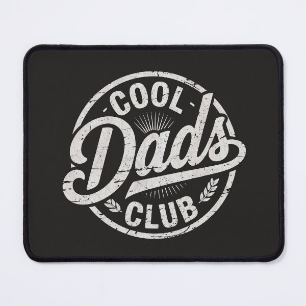 Item preview, COOL DADS CLUB LOGO - MEMBER IN GOOD STANDING - Professionally crafted "washing machine" distressed - fine texture finish designed and sold by Big Bang Canvas.