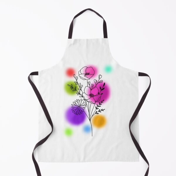 Item preview, Wildflower Halftone Bouquet designed and sold by NanaAmaArt.