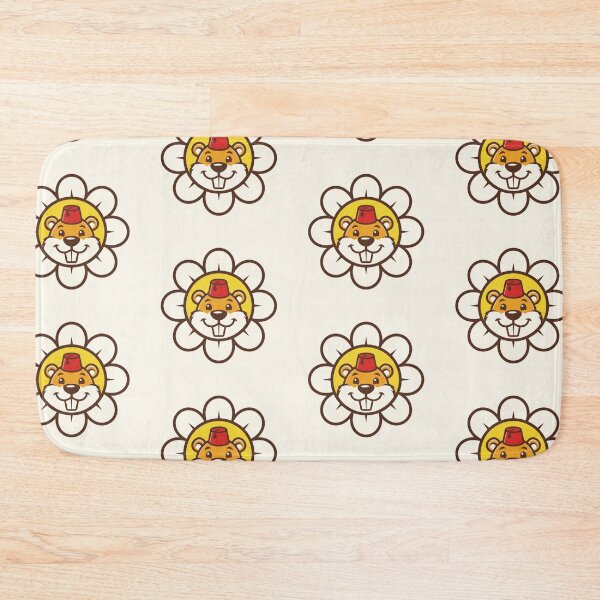 Item preview, Happy Hamster Daisy Badge designed and sold by 0606PM.