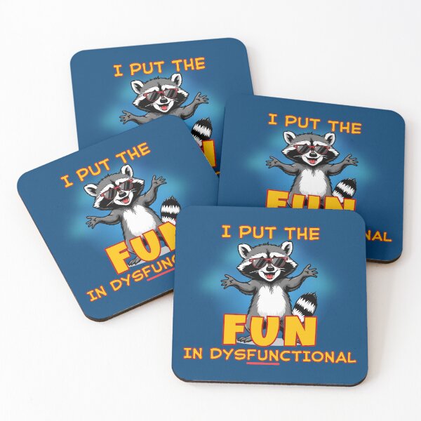 Item preview, Funny Raccoon Humor, Fun in Dysfunctional Frit-Tees designed and sold by Shean Fritts.