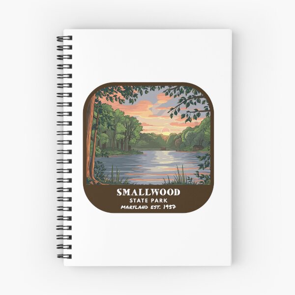 Item preview, Vintage Smallwood State Park (Maryland State Park) designed and sold by RabbitK.