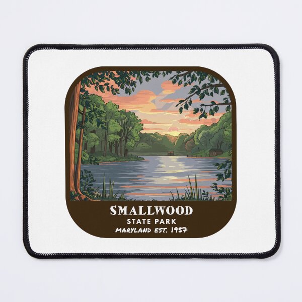 Item preview, Vintage Smallwood State Park (Maryland State Park) designed and sold by RabbitK.