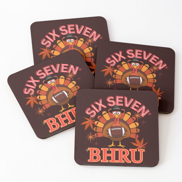 Item preview, Funny Six Seven Meme Turkey Bruh 67 Thanksgiving designed and sold by Shirlettedesign.