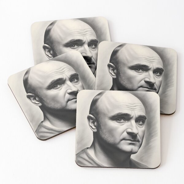 Item preview, Phil Collins designed and sold by WorldofCharcoal.