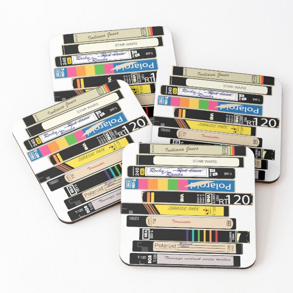 Item preview, Retro VHS Stack – 80s 90s Nostalgia Collection designed and sold by 8BitEspresso.