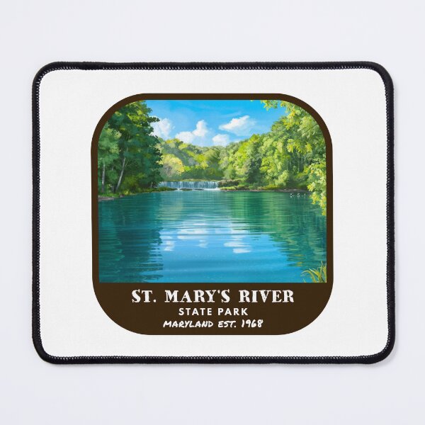 Item preview, Vintage St. Mary's River State Park (Maryland State Park) designed and sold by RabbitK.