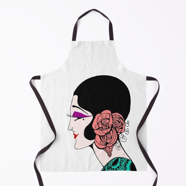 Item preview, art deco flapper girl designed and sold by laribot.