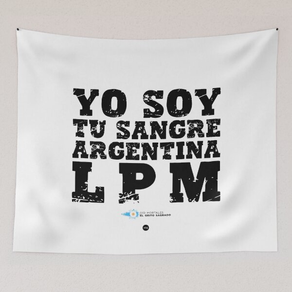 Item preview, I am your Argentine blood LPM - Listen mortals (fc) I designed and sold by XUSRedbubble.