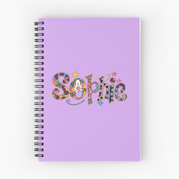 Aperçu de l'œuvre Sophie Design typographique fantaisiste personnalisé drôle meilleur vibrant créée et vendue par bukajart.
