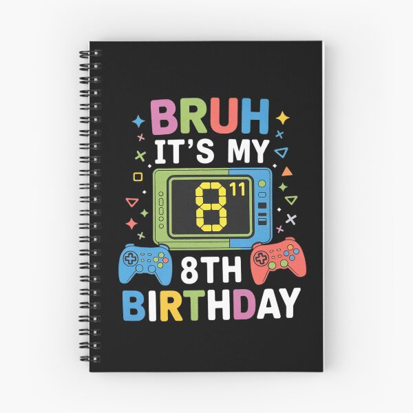 Item preview, Bruh It's My 8th Birthday Video Game 8 Years Old Birthday  designed and sold by GGrizeldaRivas.