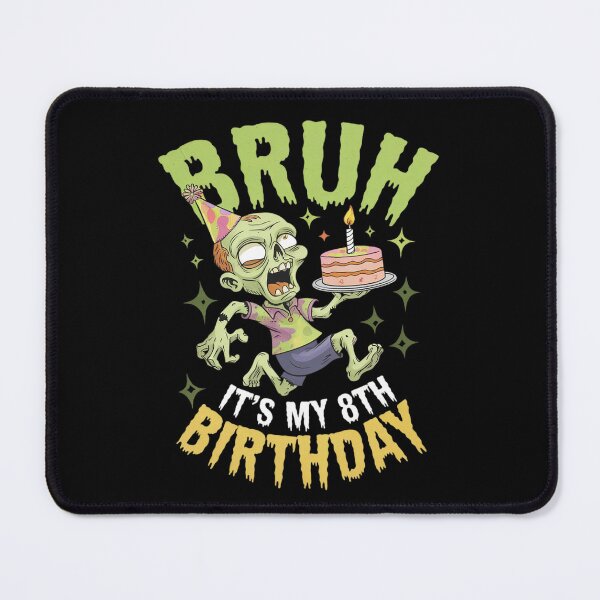Item preview, Bruh It's My 8th Birthday Zombie Lover 8 Year Old Boys Girls  designed and sold by GGrizeldaRivas.
