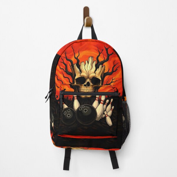Item preview, Spooky Bowling Night and Skull Tree designed and sold by BeebooDesign.