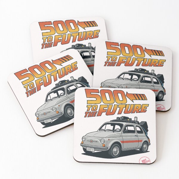 Item preview, Italian Time Machine – 500 Retro Car Parody designed and sold by 8BitEspresso.