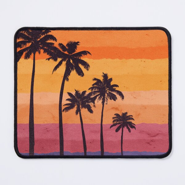 Item preview, Chasing Sunsets & Adventures - Retro Palm Tree Gradient Art designed and sold by SaadArtCo.