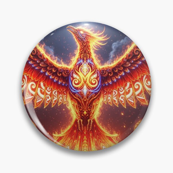 Item preview, Phoenix of the Sacred Rebirth – The Fire of Wairua designed and sold by KoruWairua-Arts.