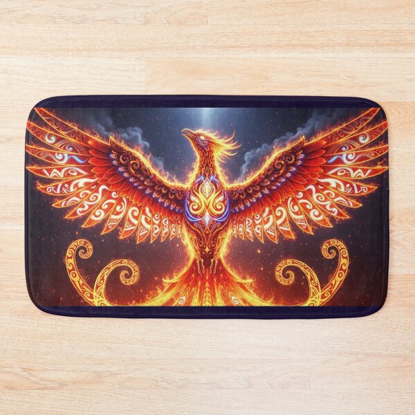 Item preview, Phoenix of the Sacred Rebirth – The Fire of Wairua designed and sold by KoruWairua-Arts.
