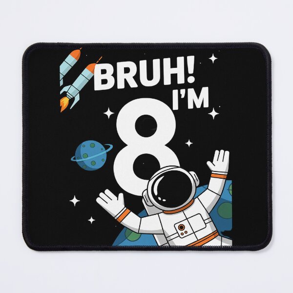 Item preview, Kids 8th Birthday Astronaut Bruh I'm 8 Years Old Birthday designed and sold by GGrizeldaRivas.