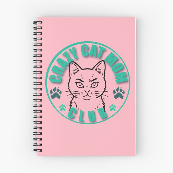 Item preview, Crazy Cat Mom Club Logo designed and sold by OldDogNewDawn.