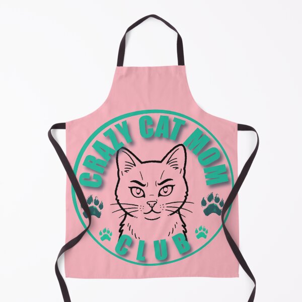 Item preview, Crazy Cat Mom Club Logo designed and sold by OldDogNewDawn.