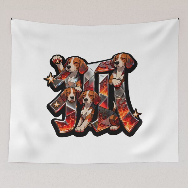 Item preview, Dogs kanji crossover designed and sold by forget45studio.
