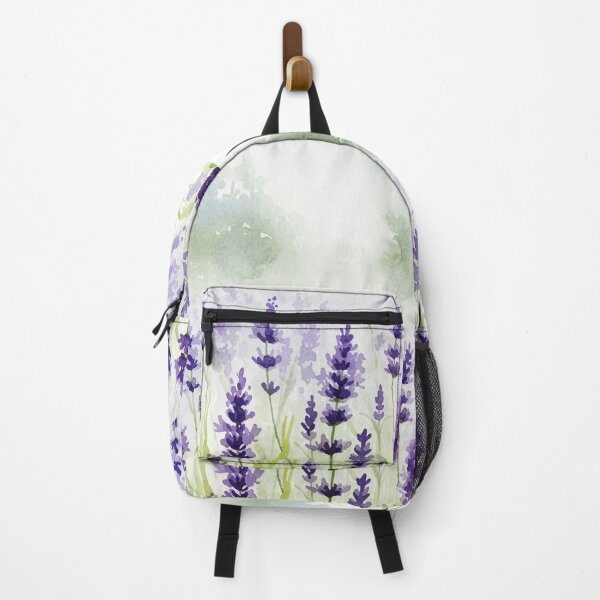 Item preview, Painting of a field of lavender flowers designed and sold by Design4uStudio.