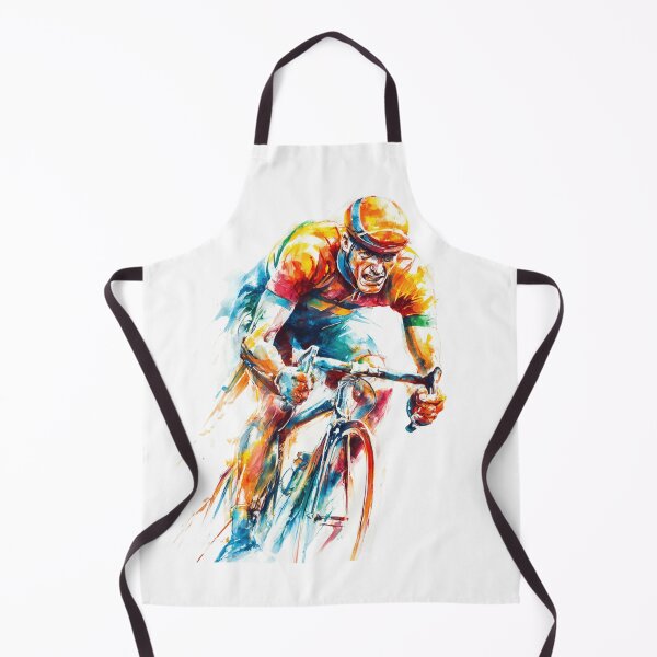 Item preview, Hardcore Watercolor Cyclist designed and sold by NAIRVANA.