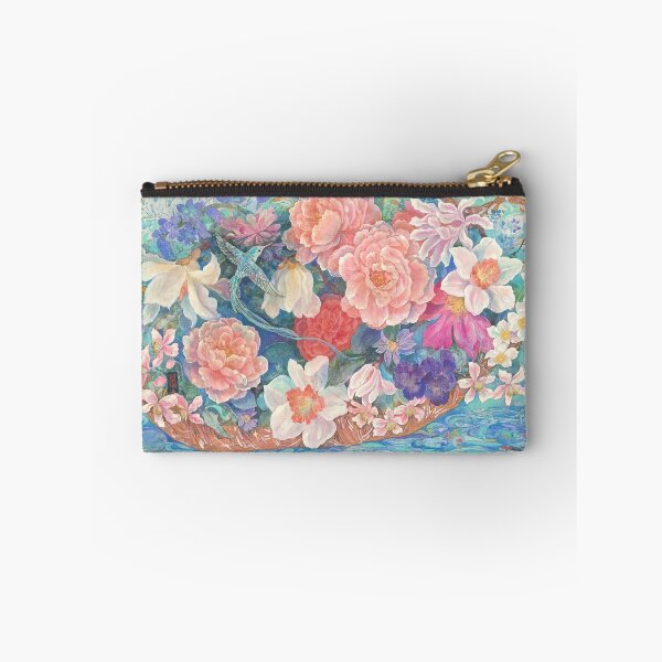 Item preview, Ephemeral Boat of Blooms: Nihonga Fantasy Art designed and sold by nakaitomoko.