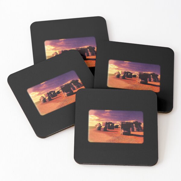 Item preview, Retro-Carhenge Travel Pic designed and sold by Hair-brained  Haberdasher.