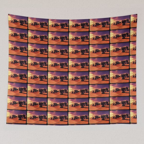 Item preview, Retro-Carhenge Travel Pic designed and sold by Hair-brained  Haberdasher.