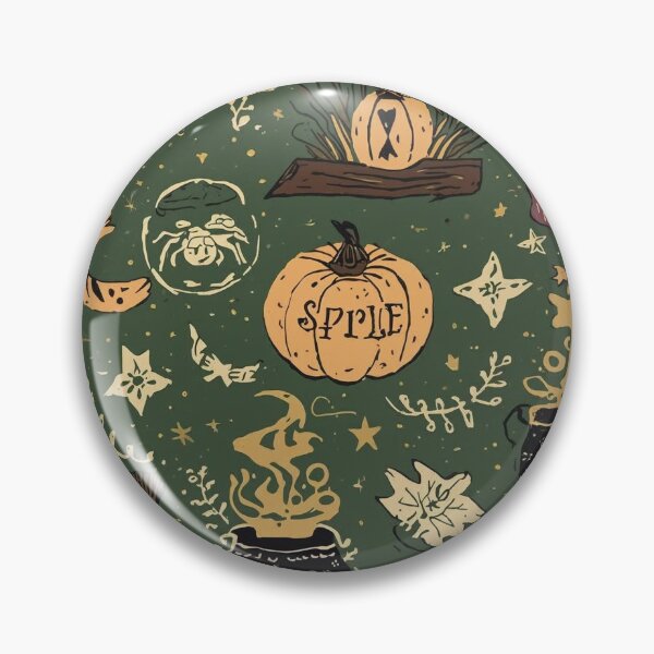 Item preview, Cauldrons & Charms – Cozy Witchy Halloween Pattern designed and sold by Deezyned.