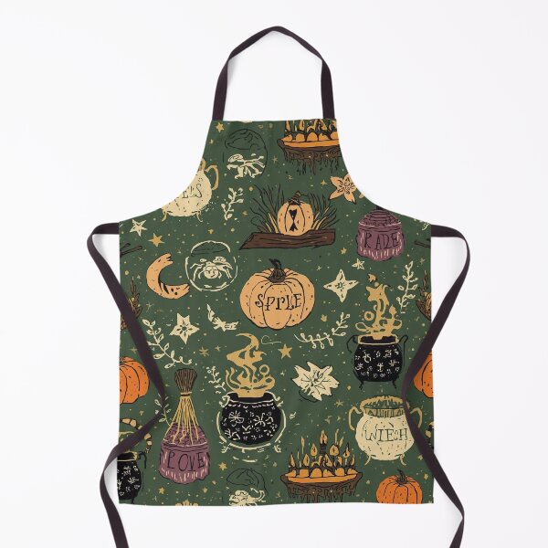 Item preview, Cauldrons & Charms – Cozy Witchy Halloween Pattern designed and sold by Deezyned.