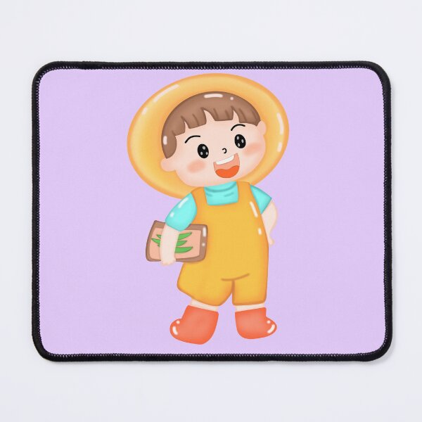 Item preview, Cartoon drawing of children doing farm work designed and sold by Suthicha.