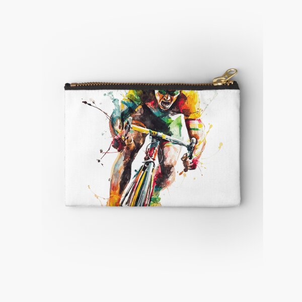 Item preview, Hardcore Watercolor Cyclist designed and sold by NAIRVANA.