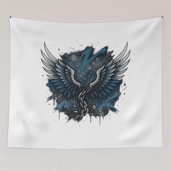 Item preview, Wings of Freedom – Liberation Graffiti Tee designed and sold by PastimeMastery.
