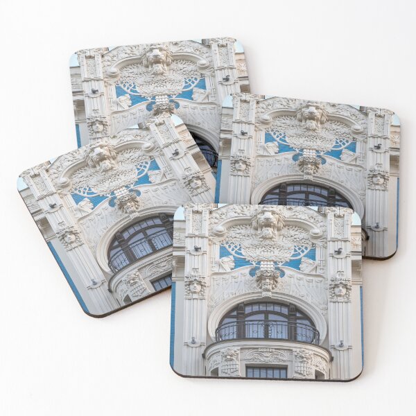 Item preview, A beautiful building in the Art Nouveau style. designed and sold by DanRaizPhoto.