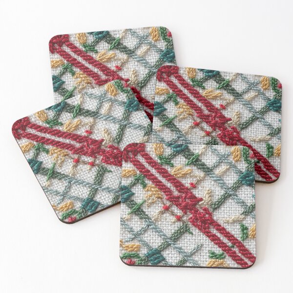 Item preview, Festive Faux Embroidery Christmas Stitch Pattern designed and sold by Nicholas Panek.