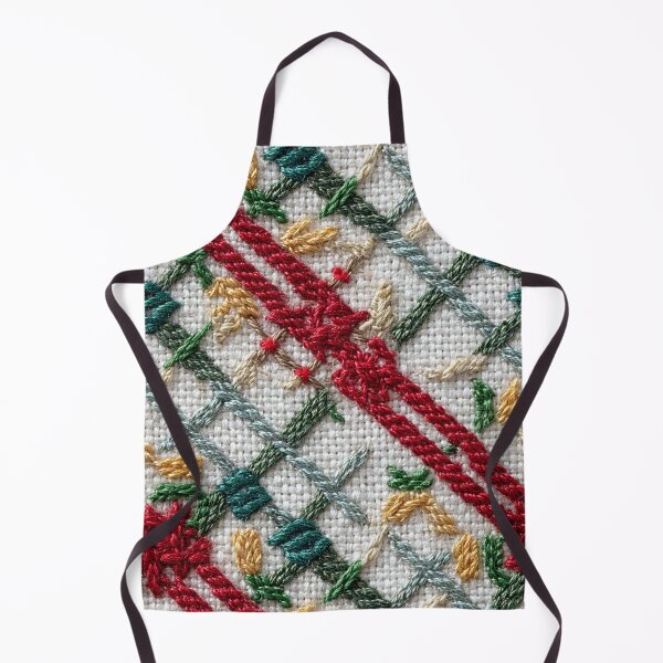 Item preview, Festive Faux Embroidery Christmas Stitch Pattern designed and sold by Nicholas Panek.