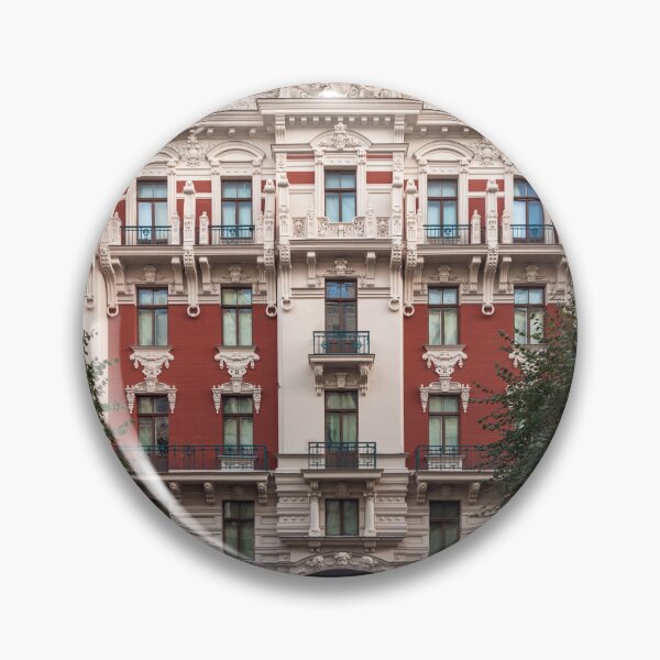 Item preview, A beautiful building in the Art Nouveau style. designed and sold by DanRaizPhoto.