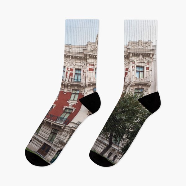 Item preview, A beautiful building in the Art Nouveau style. designed and sold by DanRaizPhoto.