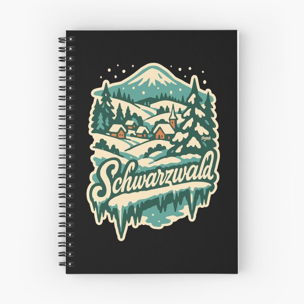 Item preview, Black Forest Winter Postcard Scene   designed and sold by Boogosh.