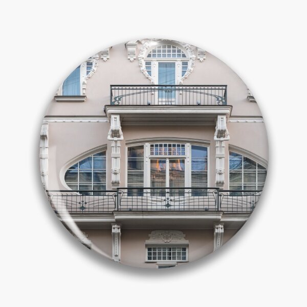 Item preview, A beautiful building in the Art Nouveau style. designed and sold by DanRaizPhoto.