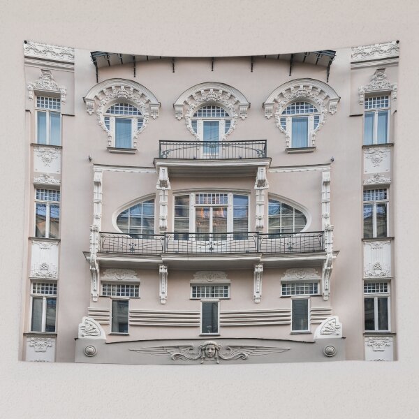 Item preview, A beautiful building in the Art Nouveau style. designed and sold by DanRaizPhoto.