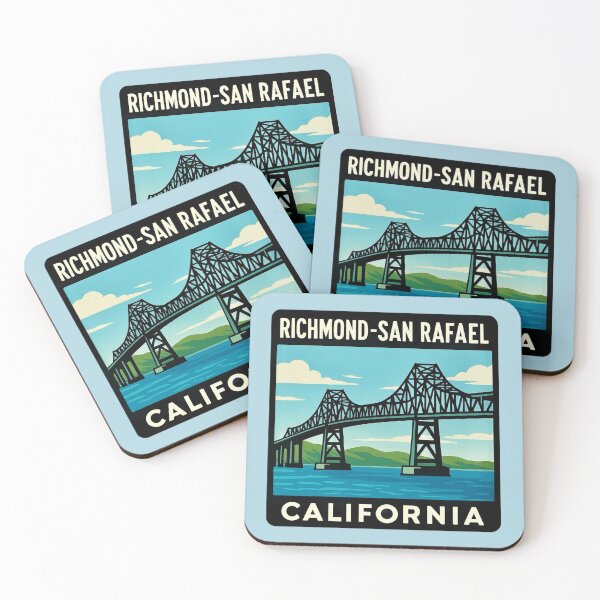 Item preview, Richmond-San Rafael Bridge - California designed and sold by Myra365Art.