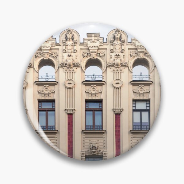 Item preview, A beautiful building in the Art Nouveau style. designed and sold by DanRaizPhoto.
